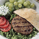 Gyro-Burger with Yogurt Sauce